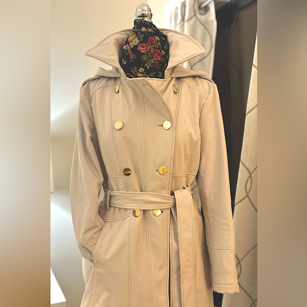Guess Double Breasted Trench Coat Size L